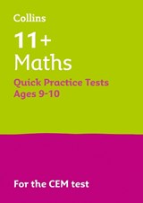11+ Maths Quick Practice Tests Age 9-10 (Year 5) - Letts 11+ - 9781844198900