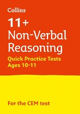 11+ Non-Verbal Reasoning Quick Practice Tests Age 10-11 (Year 6) - Letts 11+ - 9781844198955