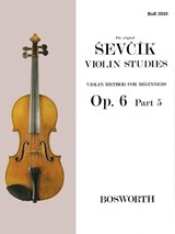 Sevcik Violin Studies - Opus 6 - SEVCIK,  Otakar - 9781844498505