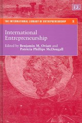 International Entrepreneurship - Benjamin M. Oviatt ; Patricia Phillips McDougall - 9781845427290