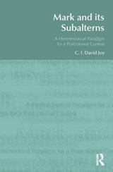 Mark and its Subalterns - David Joy - 9781845533281