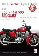 Bsa 350, 441 & 500 Singles - Peter Henshaw - 9781845847562