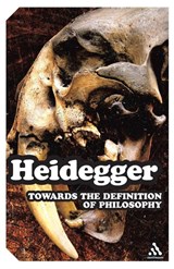 Towards the Definition of Philosophy - Martin Heidegger - 9781847063045