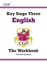 KS3 English Workbook (with answers) - CGP Books - 9781847622587