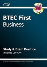 BTEC First in Business - Study & Exam Practice with CD-ROM - CGP Books - 9781847624734