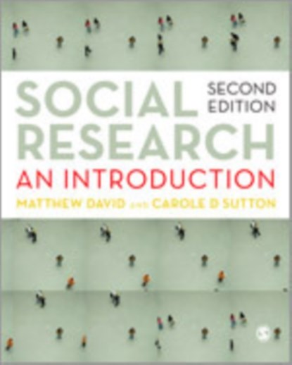 Social Research, Matthew David ; Carole Sutton - Gebonden - 9781847870124