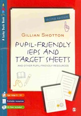 Pupil Friendly IEPs and Target Sheets - Gillian Shotton - 9781848600096