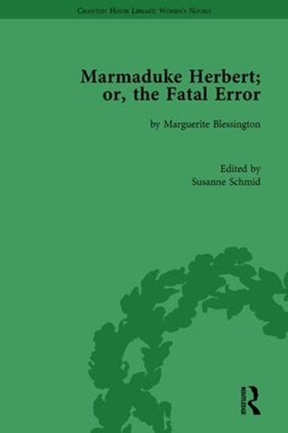 Marmaduke Herbert; or, the Fatal Error, Susanne Schmid - Gebonden - 9781848935884