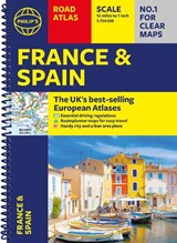 Philip's France and Spain Road Atlas - Philip's Maps - 9781849077453