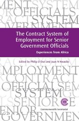 The Contract System of Employment for Senior Government Officials - Osei, Philip D.; Nwasike, Joan N. - 9781849290333