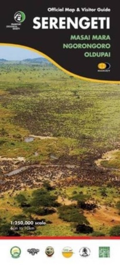 Serengeti, Harvey Map Services Ltd. - Gebonden - 9781851374045