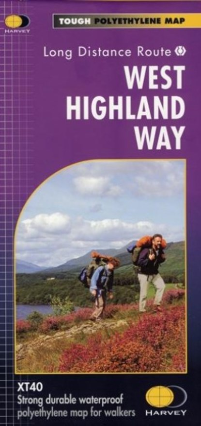 West Highland Way, Harvey Map Services Ltd. - Gebonden - 9781851374588