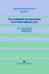 The Antarctic Environment and International Law - PHILIPPE,  QC Sands - 9781853336300