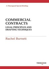Commercial Contracts - Rachel Burnett - 9781854187024