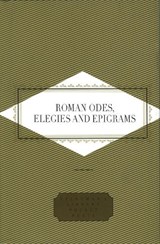 Roman Odes, Elegies & Epigrams - Peter Washington - 9781857157345
