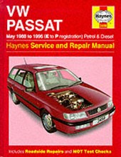 VW Passat Petrol and Diesel (May 1988-96) Service and Repair