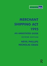 essentia law Merchant Shipping Act 1995 - Nevil Phillips ; Nicholas Craig - 9781859785638