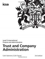 Trust and Company Administration - Colin Tanner - 9781860727856