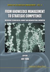 From Knowledge Management To Strategic Competence: Measuring Technological, Market And Organizational Innovation - JOE (SPRU,  Univ Of Sussex, Uk) Tidd ; G (Pims Associates) Turner ; Dan (Integral Europe, Uk) Riff ; P (Univ Of Sussex, Uk) Patel ; Francis (The Patent Board, Usa) Narin ; Richard (Univ Of Bath, Uk) Lamming ; Peter (Univ Of Cambridge, Uk) Hiscocks ; Richard (Univ Of Southampton, Uk) Hall ; D (Univ O - 9781860941887