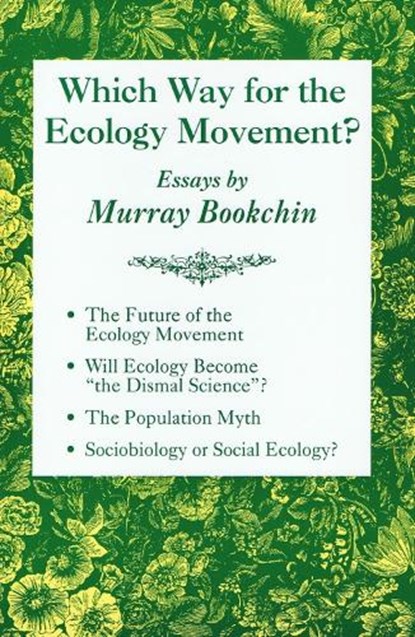 Which Way for the Ecology Movement?, BOOKCHIN,  Murray - Paperback - 9781873176269