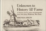 Unknown to History or Fame - Brenda Dixon - 9781873203132