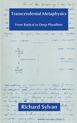 Transcendental Metaphysics - Richard Sylvan - 9781874267324