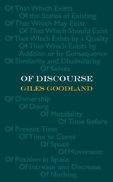 Of Discourse - Giles Goodland - 9781874400875
