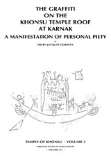 Temple of Khonsu - JACQUET-GORDON,  Helen - 9781885923264