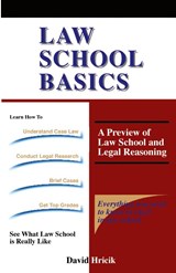 Law School Basics - Professor David (Mercer University Law School) Hricik - 9781889057064