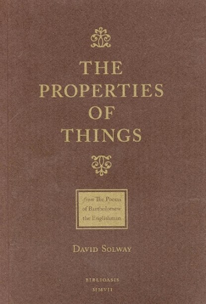 The Properties of Things, David Solway - Paperback - 9781897231340
