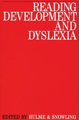 Reading Development and Dyslexia - HULME,  Charles ; Snowling, Margaret J. - 9781897635858