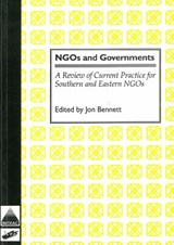 Ngos and Governments - BENNETT,  Jon - 9781897748251