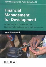 Financial Management for Development - CAMMACK,  John - 9781897748527