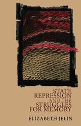 State Repression and the Struggles for Memory - Elizabeth Jelin - 9781899365654