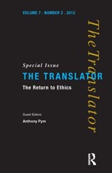 The Return to Ethics - Anthony Pym - 9781900650502