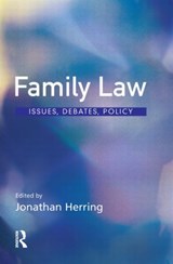 Family Law - JONATHAN (UNIVERSITY OF OXFORD,  UK) Herring - 9781903240205