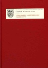 A History of the County of Oxford - Simon Townley - 9781904356400