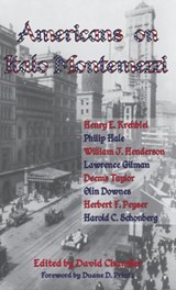 Americans on Italo Montemezzi - David Chandler ; Duane D. Printz - 9781905946341