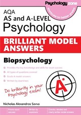 AQA Psychology BRILLIANT MODEL ANSWERS: Biopsychology: AS and A-level - Nicholas Savva - 9781906468651