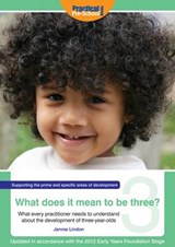 What Does It Mean To Be Three? - LINDON,  Jennie - 9781907241406