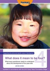 What Does It Mean To Be Four? - Jennie Lindon - 9781907241413