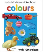 Start-To-Learn Sticker Book: Colours