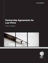 Partnership Agreements for Law Firms - Nicholas Wright - 9781907787638