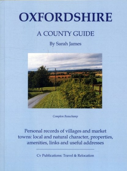 Oxfordshire, Nicholas James ;  Sarah James - Paperback - 9781908419064