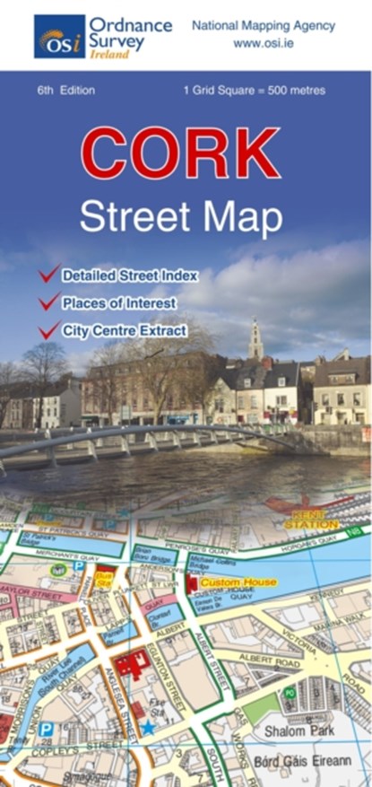 Cork Street Map, Ordnance Survey Ireland - Gebonden - 9781908852748