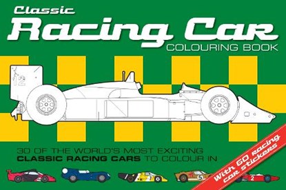 The Classic Racing Car Colouring Book, Chez Picthall - Paperback - 9781909763012