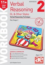 11+ Verbal Reasoning Year 3/4 GL & Other Styles Workbook 2 - Stephen C. Curran - 9781910106082