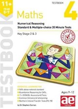 11+ Maths Year 5-7 Testbook 4 - Stephen C. Curran - 9781910106877