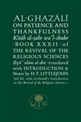 Al-Ghazali on Patience and Thankfulness - Abu Hamid al-Ghazali - 9781911141310