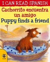 Cachorrito encuentra un amigo / Puppy finds a friend